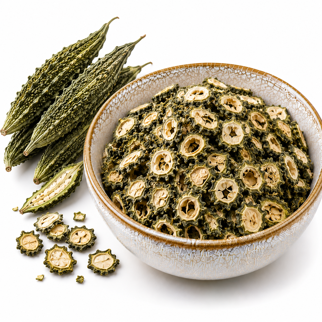 Dried Karela